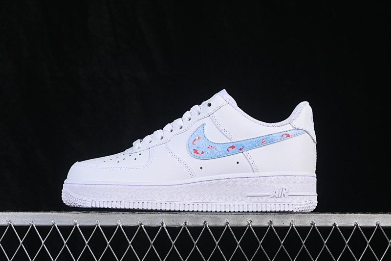 Nike Nike AIR FORCE 1 07 LOW CASUAL SNEAKERS SKY BLUE/WHITE · ZH0316-136, photo 1
