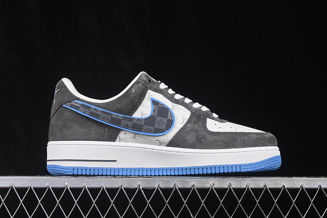 Nike [WY0655-111]-[AIR FORCE 1 07 LOW CASUAL SNEAKERS DARK GRAY/WHITE]-[WOMAN:36-39]-[MAN:40-45] - Image 15