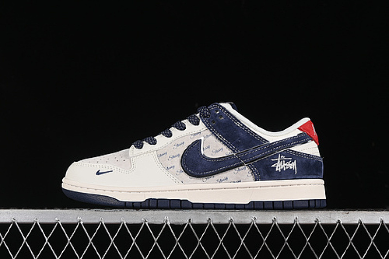 Nike SB DUNK LOW WHITE/GREY/BLUE/RED · XX2025-609, photo 1