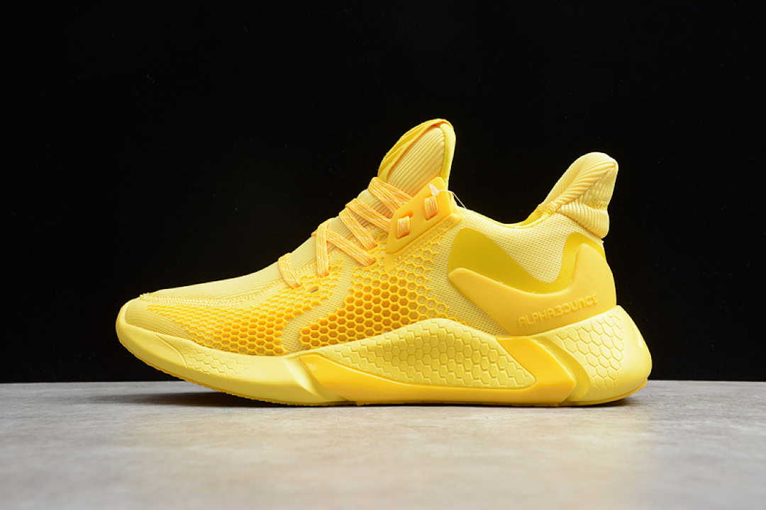 Unbranded [CG5585]-[ALPHABOUNCE INSTINCT SHOES YELLOW/YELLOW]-[MAN:40-45], photo 1