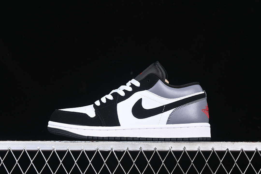 Jordan AIR Jordan 1 LOW WHITE/GREY/BLACK · HF3148-106, photo 1