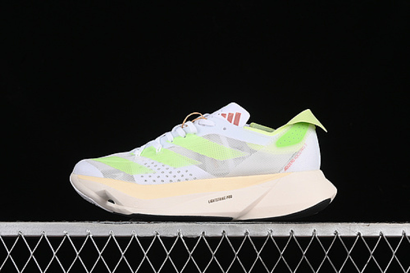 Adidas Adidas ADIZERO ADIOS WHITE/GREY/GREEN · IH2524, photo 1