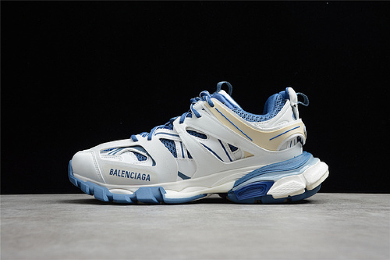 Balenciaga TRACK 3.0 SNEAKER WHITE/BLUE/BLACK · 542023-W1GC4-9050, photo 1