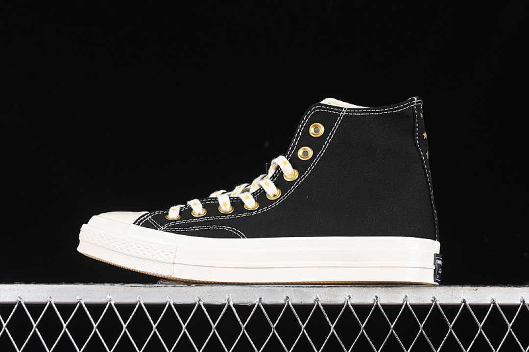 Converse Converse CHUCK 1970S BLACK/WHITE/GOLD · A12462C, photo 1