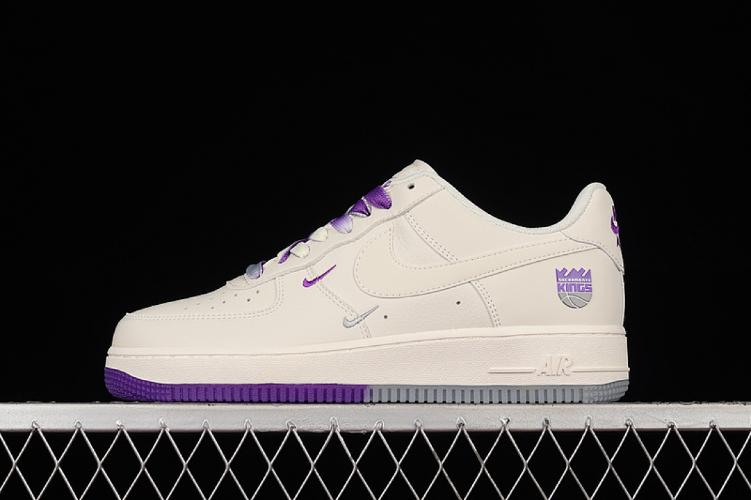 Nike [NK6928-205]-[AIR FORCE 1 LOW 07 BEIGE/BEIGE/PURPLE]-[WOMAN:36-39]-[MAN:40-45], photo 1