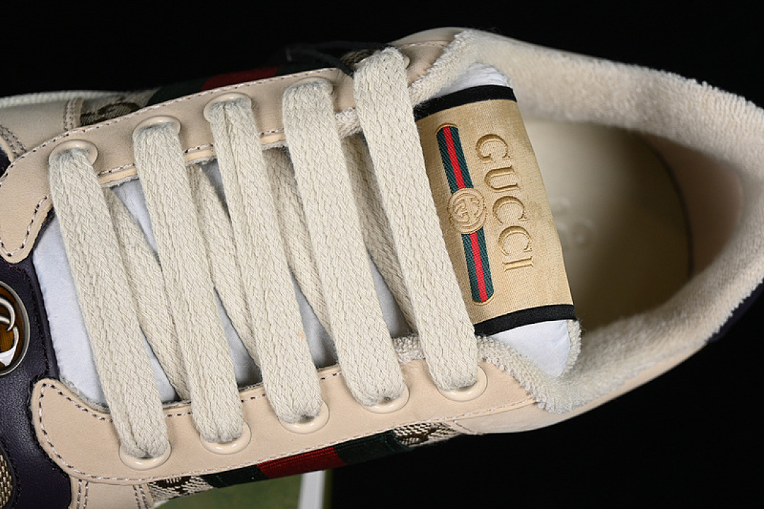 Gucci [9Y9209443]-[GU*CCI DISTRESSED SCREENER SNEAKER RED/GREEN/BROWN/BLACK]-[UNISEX:35-44] - Image 10