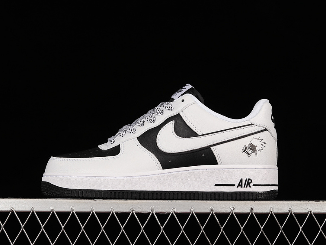 Nike [KO8969-756]-[AIR FORCE 1 LOW 07 X HEYTEA WHITE/BLACK]-[WOMAN:36-39]-[MAN:40-45], photo 1