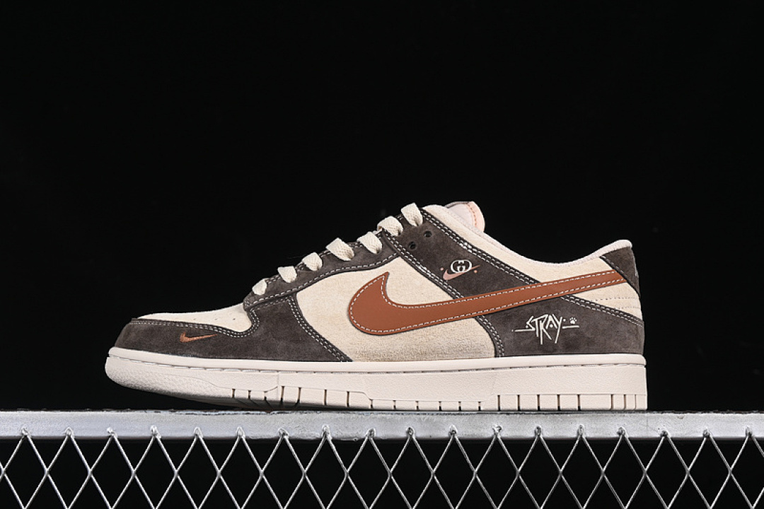 Stray Rats Nike SB DUNK LOW STRAY RATS BEIGE/BROWN · DJ2024-082, photo 1