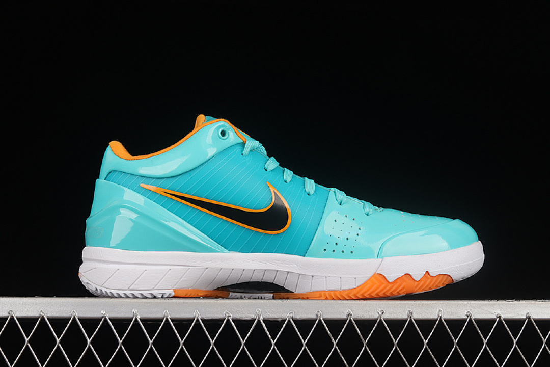 Nike [CQ3869-300]-[UNDEFEATED X KOBE 4 PROTRO HYPER JADE TEAL/MANGO/WHITE]-[MAN:39-46] - Image 16