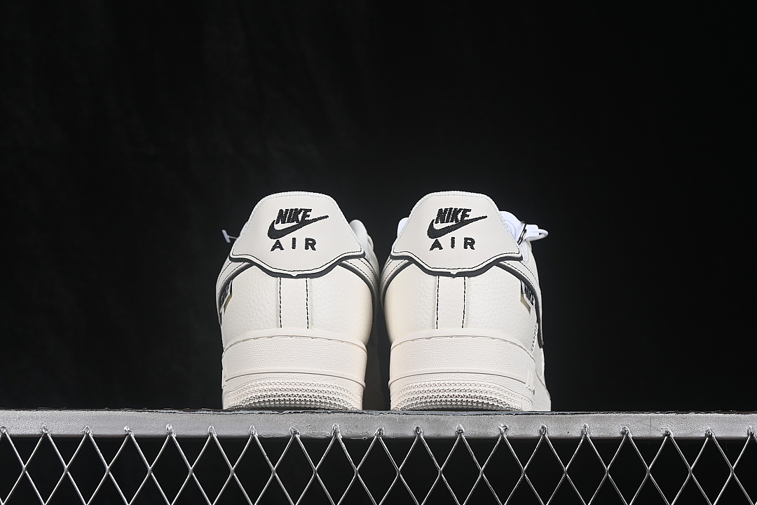 Nike [DN9688-118]-[AIR FORCE 1 07 LOW CASUAL SNEAKERS WHITE/BLACK]-[WOMAN:36-39]-[MAN:40-45] - Image 13