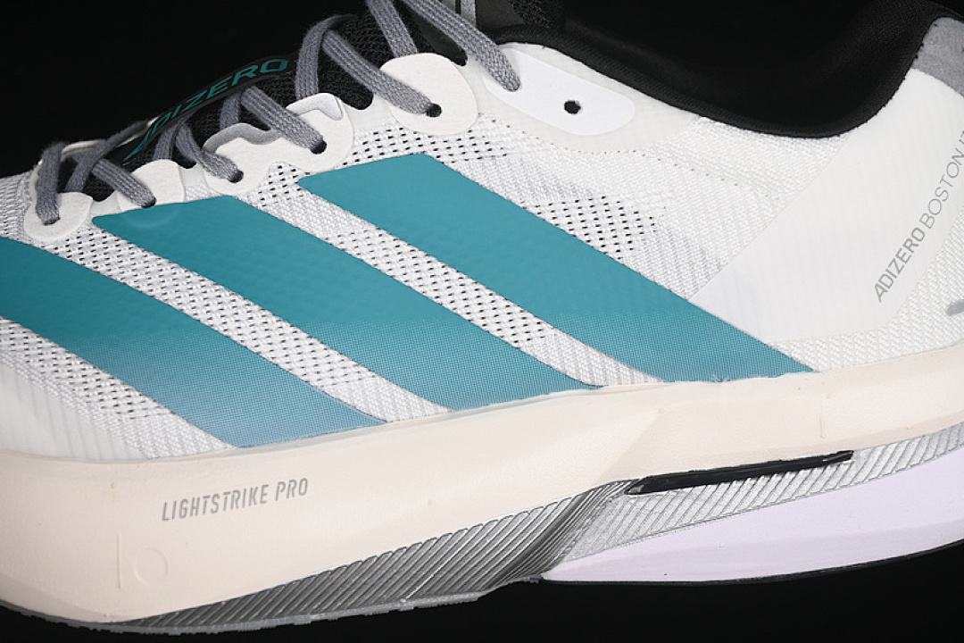 On Running [JR4791]-[ADIZERO BOSTON 13 CLOUD WHITE/PURE TEAL/GREY]-[WOMAN:36-39]-[MAN:40-46] - Image 8