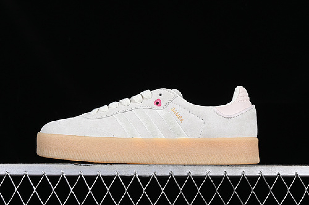 Adidas Adidas SAMBA VEGAN GREY/BROWN · ID1104, photo 1