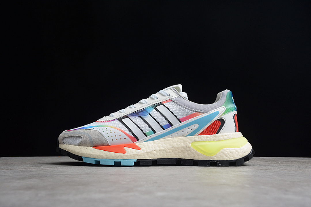 Unbranded [H03084]-[RETROPY P9 SHOES ASH PEARL/BLUE/RED BOX/DASH GREEN]-[WOMAN:36-39]-[MAN:40-45], photo 1