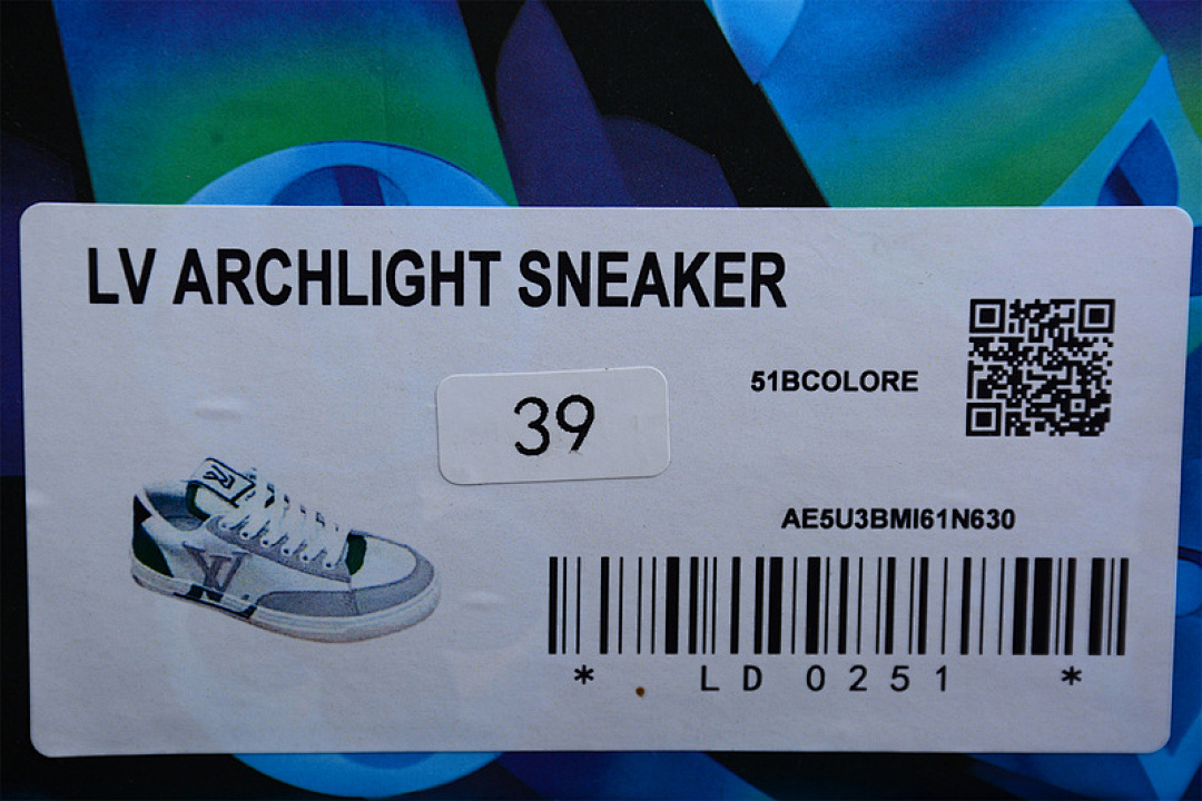 Chanel [L*V ARCHLIGHT SNEAKER WHITE/GREY/GREEN]-[WOMAN:35-39]-[MAN:40-45] - Image 2