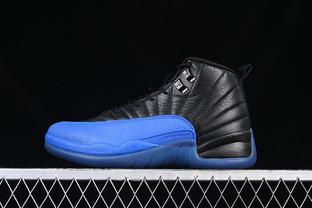 Jordan [130690-014]-[AIR JORDAN 12 RETRO GAME ROYAL BLACK/GAME ROYAL/METALLIC SILVER]-[MAN:40-48.5], photo 1