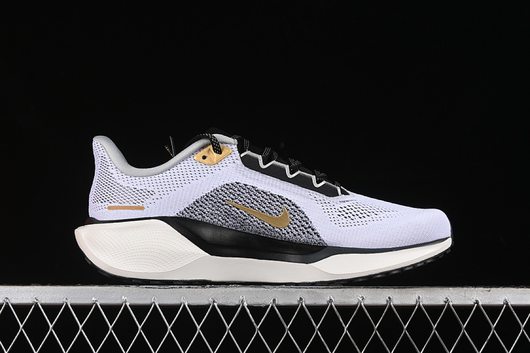 Nike [HQ3220-100]-[AIR ZOOM PEGASUS 41 WHITE/GREY/BLACK/GOLD]-[MAN:39-45] - Image 16