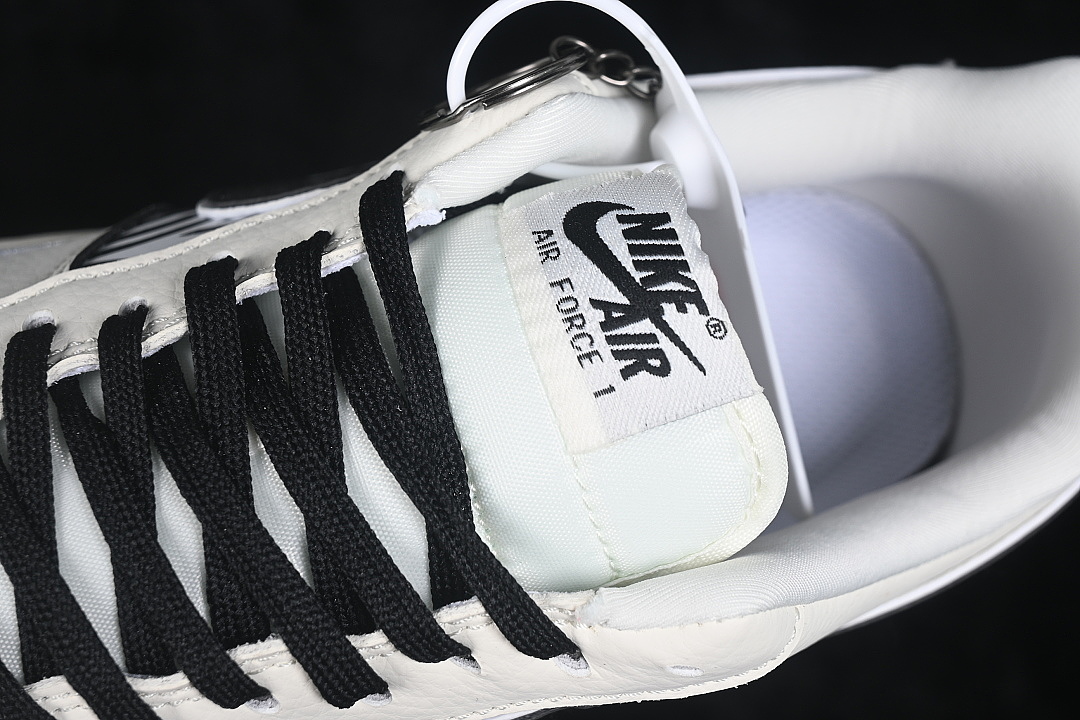 Nike [DK0188-149]-[AIR FORCE 1 07 LOW CASUAL SNEAKERS BLACK/WHITE]-[WOMAN:36-39]-[MAN:40-45] - Image 8