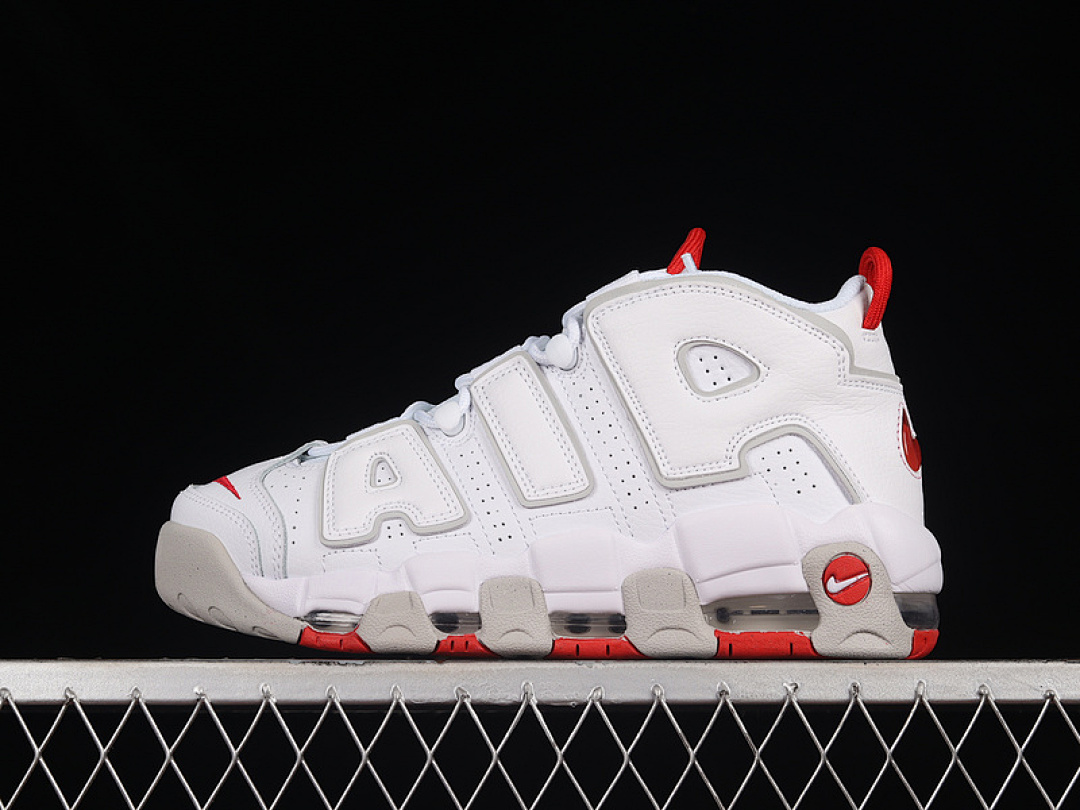 Nike Nike AIR MORE UPTEMPO WHITE/GREY/UNIVERSITY RED · DX8965-100, photo 1