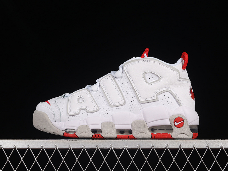Nike Nike AIR MORE UPTEMPO WHITE/GREY/UNIVERSITY RED · DX8965-100, photo 1