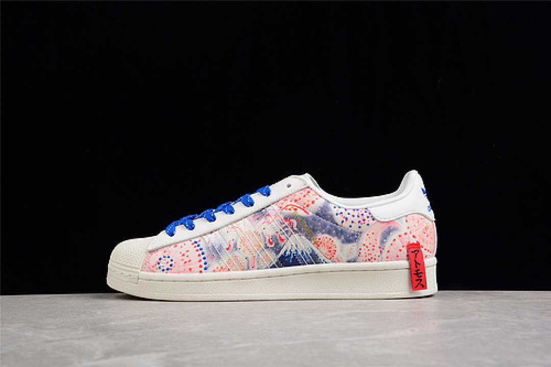Off-White [GX7791]-[ATMOS X THREE TIDES TATTOO SUPERSTAR MT. FUJI OFF WHITE/OFF WHITE/BLUE], photo 1