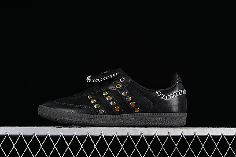 Adidas Adidas WALES BONNER X SAMBA STUDDED PACK CORE BLACK/CREAM WHITE/CORE BLACK · IG4303, photo 1