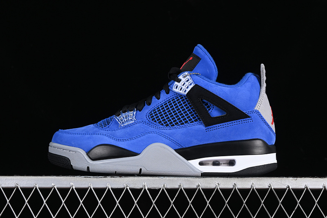 Jordan Jordan [AIR 4 RETRO EMINEM ENCORE BLACK/BLUE/GREY]-[MAN:40-50.5], photo 1