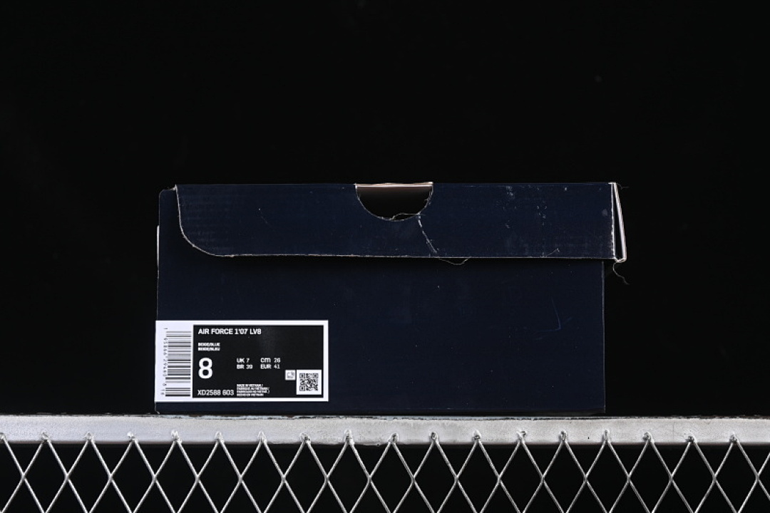 Nike [XD2588-603]-[AIR FORCE 1 07 LOW CASUAL SNEAKERS WHITE/BLUE/GREY]-[WOMAN:36-39]-[MAN:40-45] - Image 11