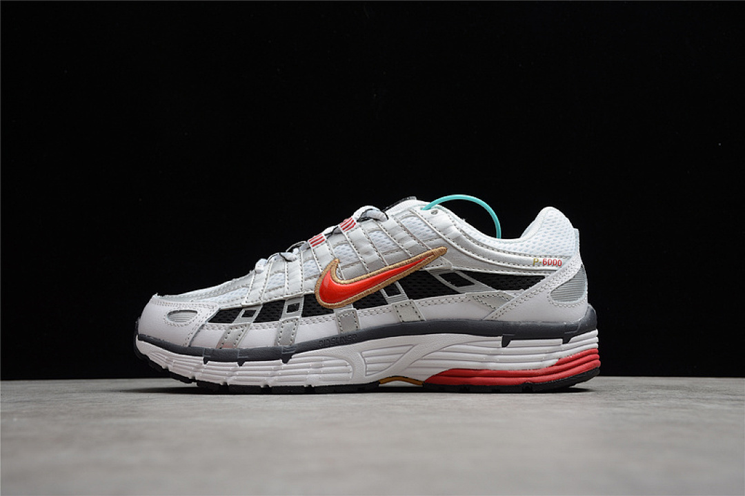 Nike [BV1021-101]-[P-6000 CNPT METALLIC SILVER/WHITE-UNIVERSITY RED]-[WOMAN:35.5-39]-[MAN:40-44], photo 1