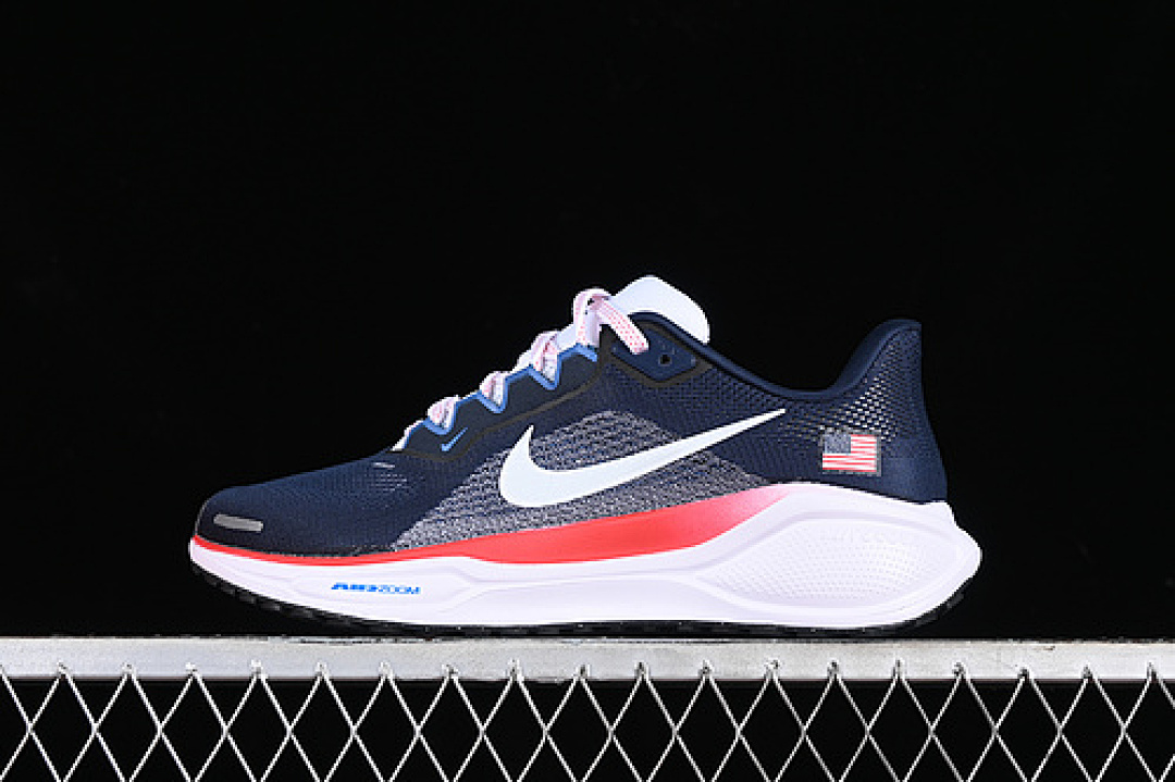 Nike [HF0402-400]-[AIR ZOOM PEGASUS 41 WHITE/BLUE/RED]-[WOMAN:36-39]-[MAN:40-46] - Image 2