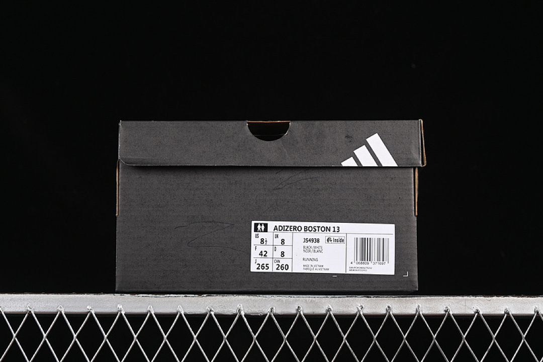 On Running [JS4938]-[ADIZERO BOSTON 13 WHITE/BLACK/GREY]-[WOMAN:36-39]-[MAN:40-46] - Image 11