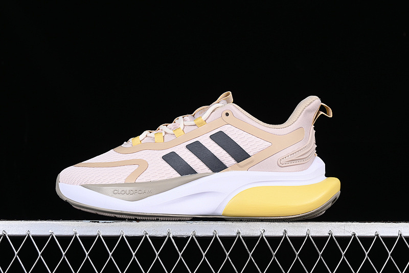 Adidas Adidas ALPHABOUNCE BLACK/WHITE/YELLOW/BROWN · HP6637, photo 1