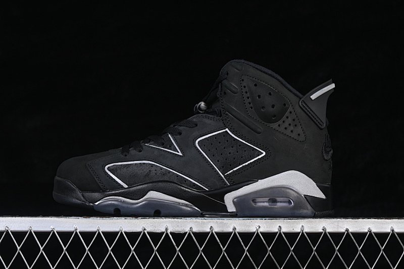 Jordan AIR Jordan 6 RETRO CAP AND GOWN AJ6 BLACK/GREY · IR2266-010, photo 1