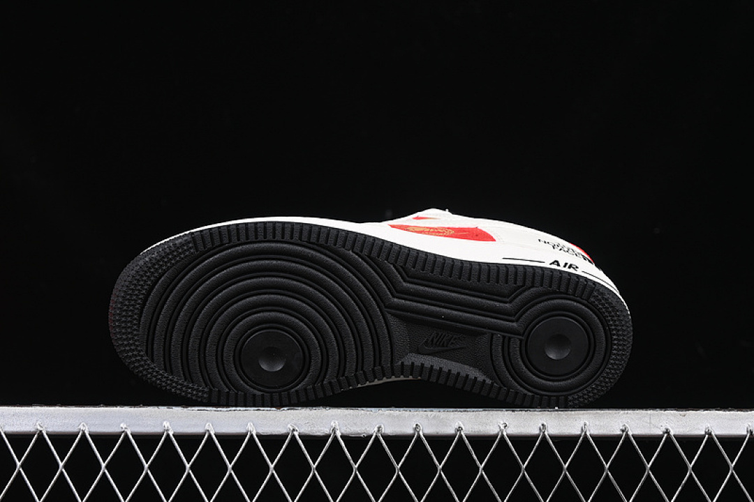 Nike [DM6688-028]-[AIR FORCE 1 07 LOW WHITE/BLACK/RED]-[WOMAN:36-39]-[MAN:40-45] - Image 15