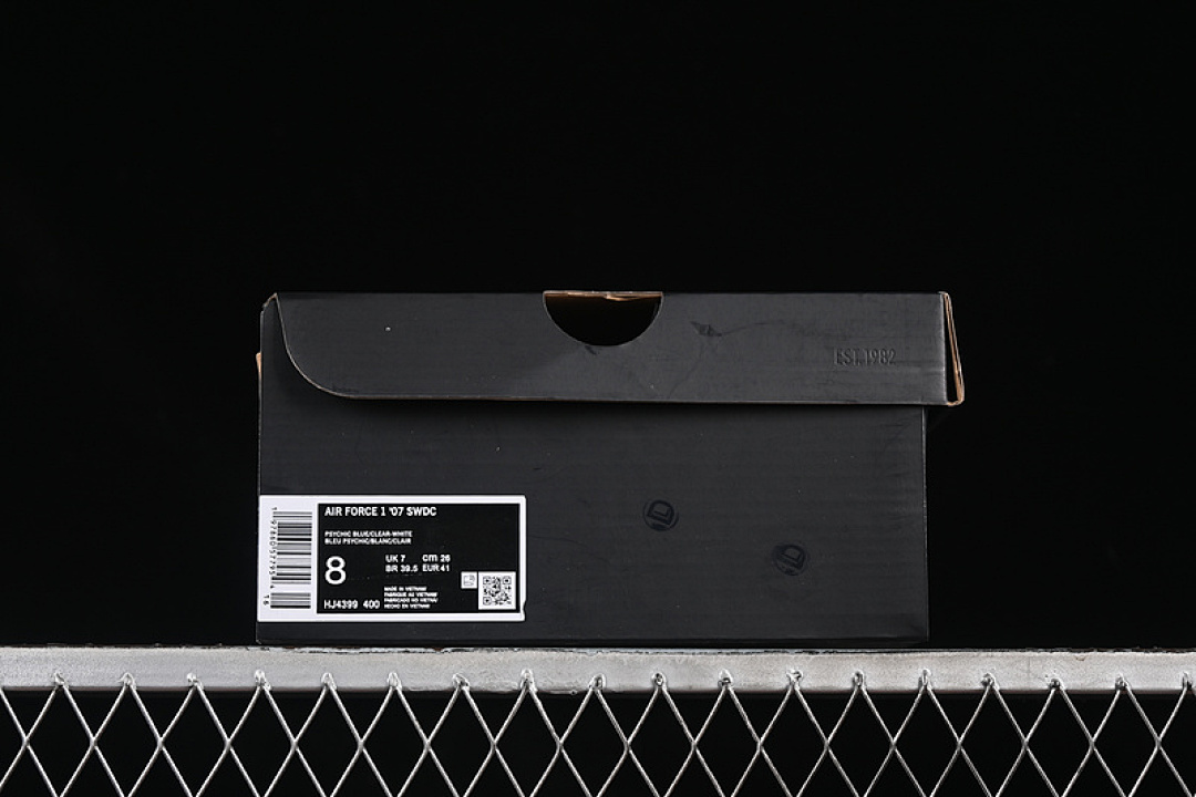 Nike [HJ4399-400]-[AIR FORCE 1 07 LOW PSYCHIC BLUE/CLEAR/WHITE/GLACIER BLUE/BARELY VOLT/GAME (ROYAL]) - Image 12
