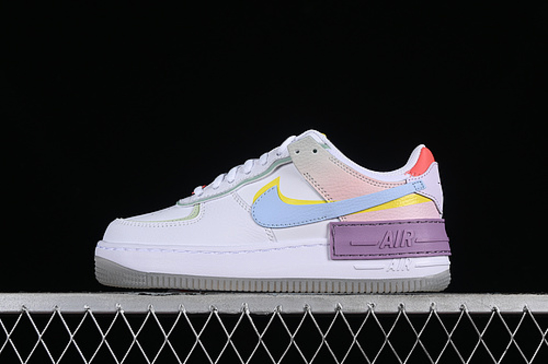 Nike [CW2630-141]-[AIR FORCE 1 SHADOW WHITE/HYDROGEN BLUE-PURPLE]-[WOMAN:35.5-40], photo 1