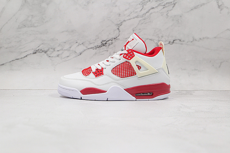 Jordan AIR Jordan 4 RETRO ALTERNATE 89 WHITE/BLACK-GYM RED · 308497-106, photo 1