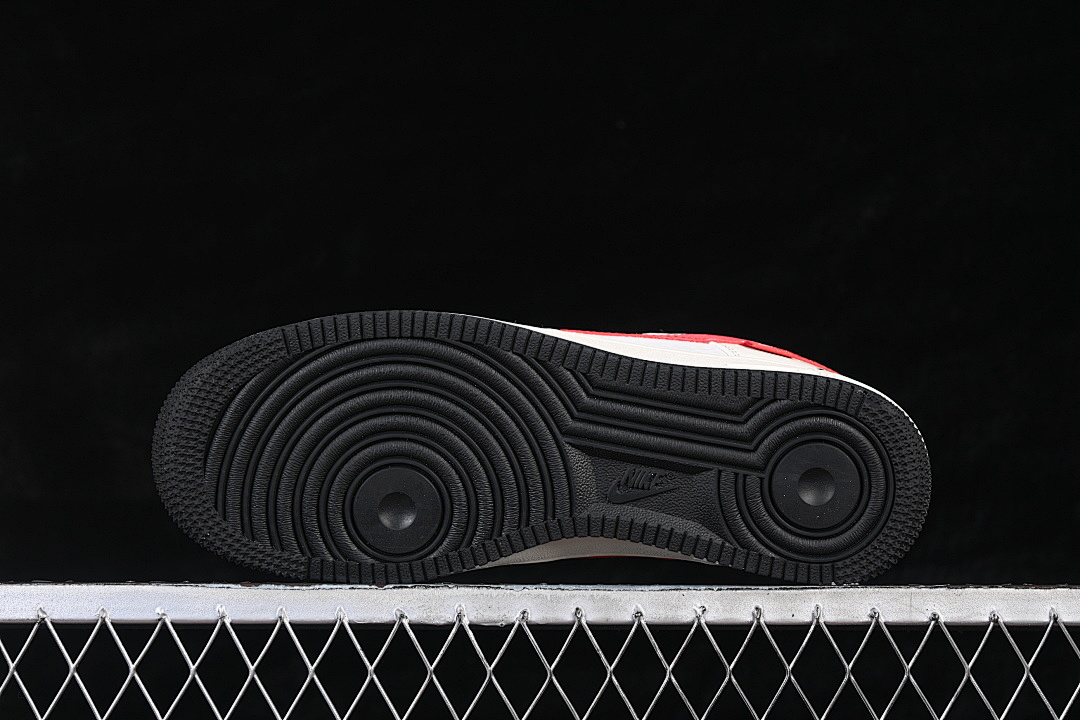 Nike [QW5288-135]-[AIR FORCE 1 07 LOW BEIGE/WHITE/BLACK/RED]-[WOMAN:36-39]-[MAN:40-45] - Image 15