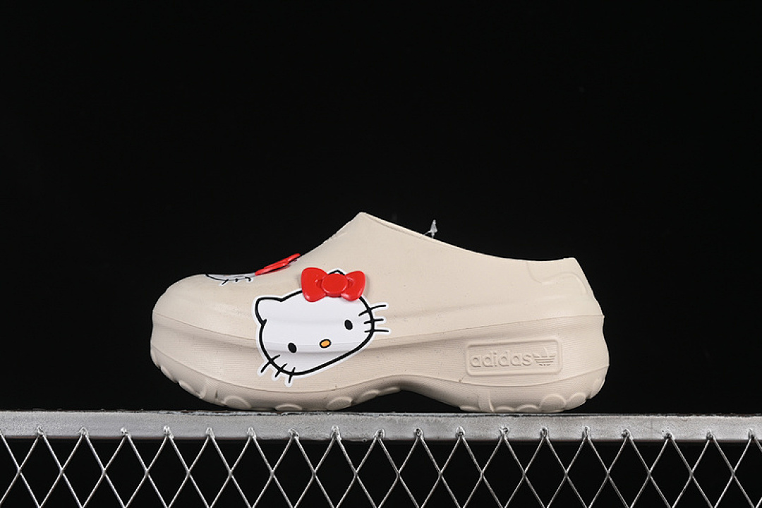 Adidas [IE9127]-[HELLO KITTY ADIFOM STAN SMITH PLATFORM MULE OFF WHITE/RED/CLOUD WHITE]-[WOMAN:36-40] - Image 14