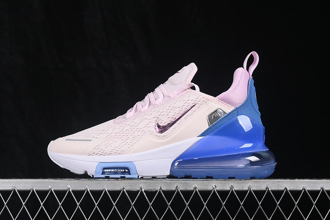 Unbranded [IQ3463-600]-[AIR MAX 270 PREMIUM AIR CUSHION SHOES PINK/BLUE]-[WOMAN:36-39]-[MAN:40-42], photo 1