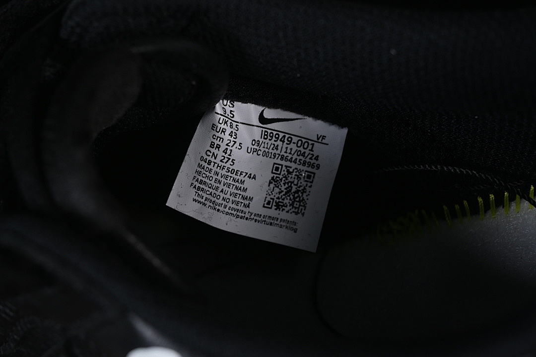 Nike [IB9949-001]-[AIR FORCE 1 LOW RETRO SP BLACK/BLACK/WHITE]-[MAN:40-48.5] - Image 6