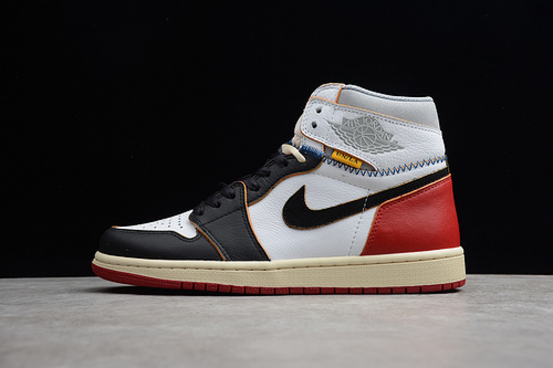 Jordan [BV1300-106]-[AIR JORDAN 1 RETRO HIGH NRG/UN-BLACK TOE WHITE/BLACK-VARSITY RED][MAN:40-46][1.3-240], photo 1