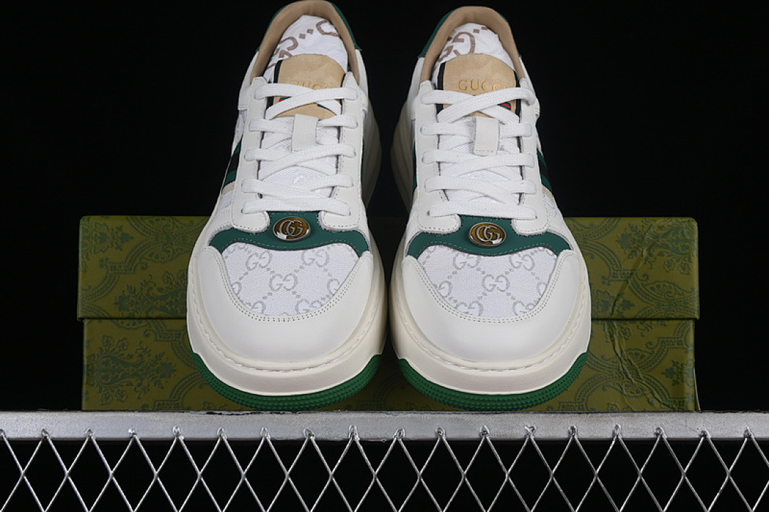 Chanel [9Y9209666]-[GU*CCI CHUNKY B SCREENER GG WHITE/BLACK/GREEN]-[MAN:39-44] - Image 15