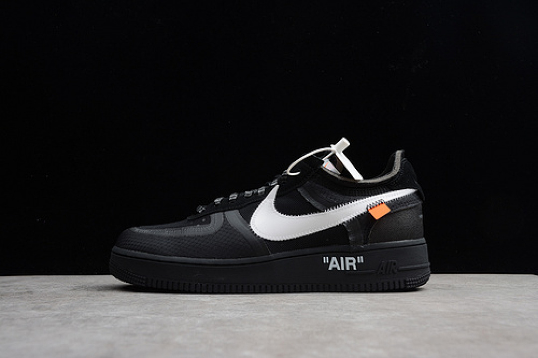 Nike [AO4606-001]-[AIR FORCE 1 LOW X OFF WHITE BLACK/WHITE-CONE-BLACK]-[UNISEX:36-45]-[OGHP00258], photo 1