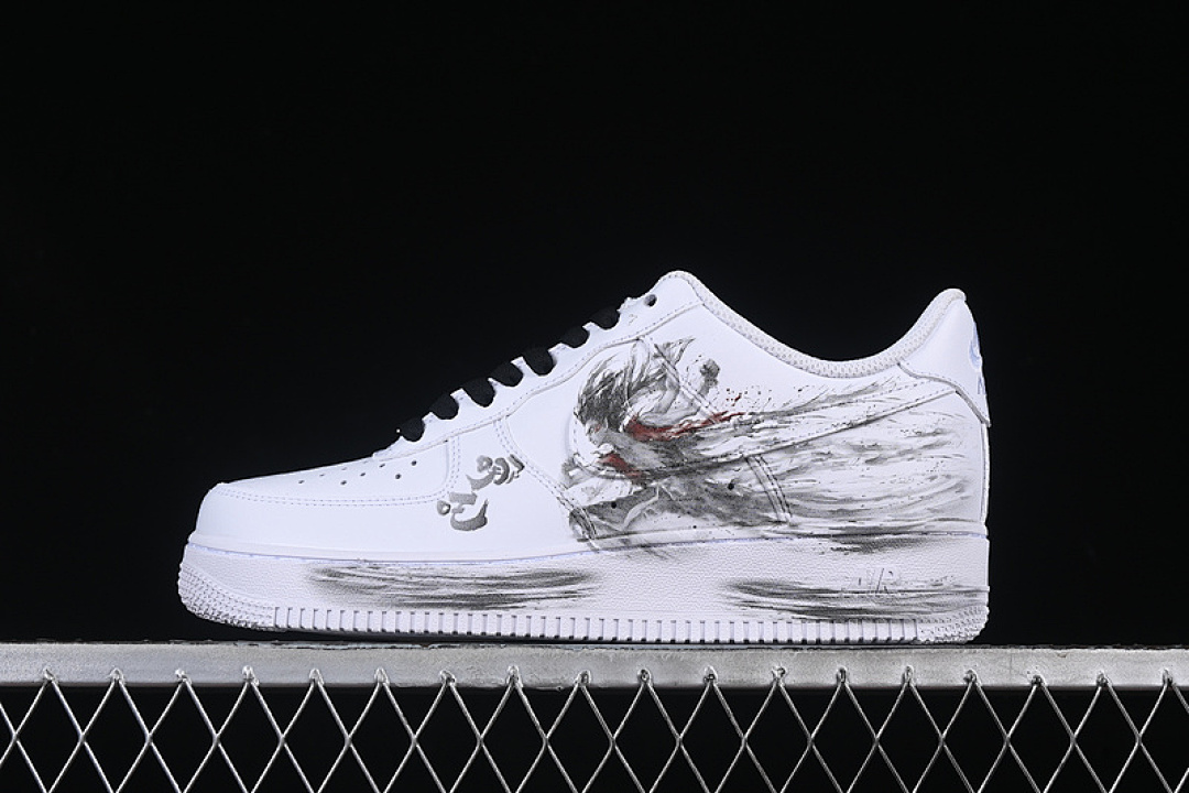 Nike [ZH0316-062]-[AIR FORCE 1 07 LOW WHITE/BLACK]-[WOMAN:36-39]-[MAN:40-45] - Image 2