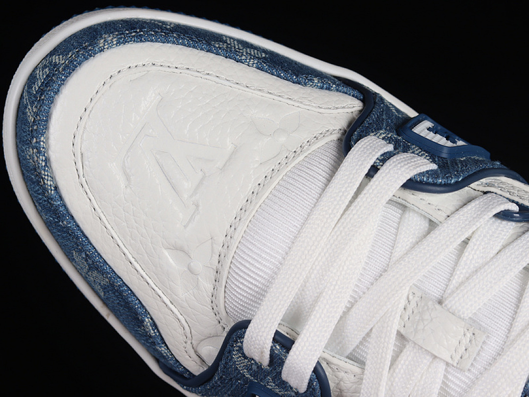 Louis Vuitton [L*V FASHION SNEAKERS NAVY BLUE/WHITE/NAVY BLUE]-[MAN:38-46] - Image 10