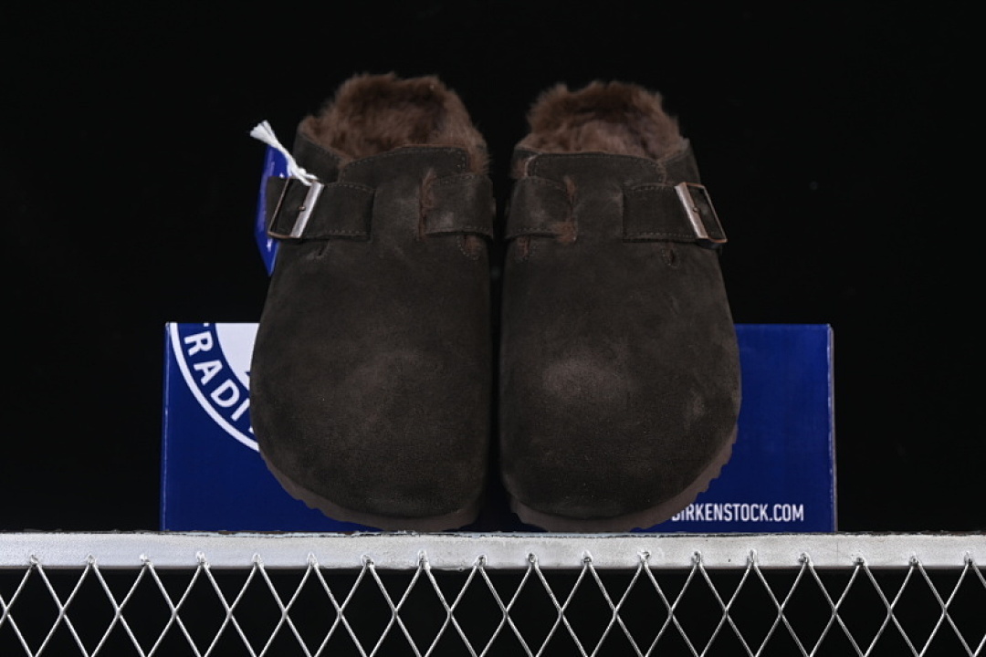 Birkenstock [BIRKENSTOCK AUTUMN AND WINTER FLEECE COLLECTION MOCHA BROWN/COFFEE]-[WOMAN:35-39]-[MAN:40-45] - Image 10