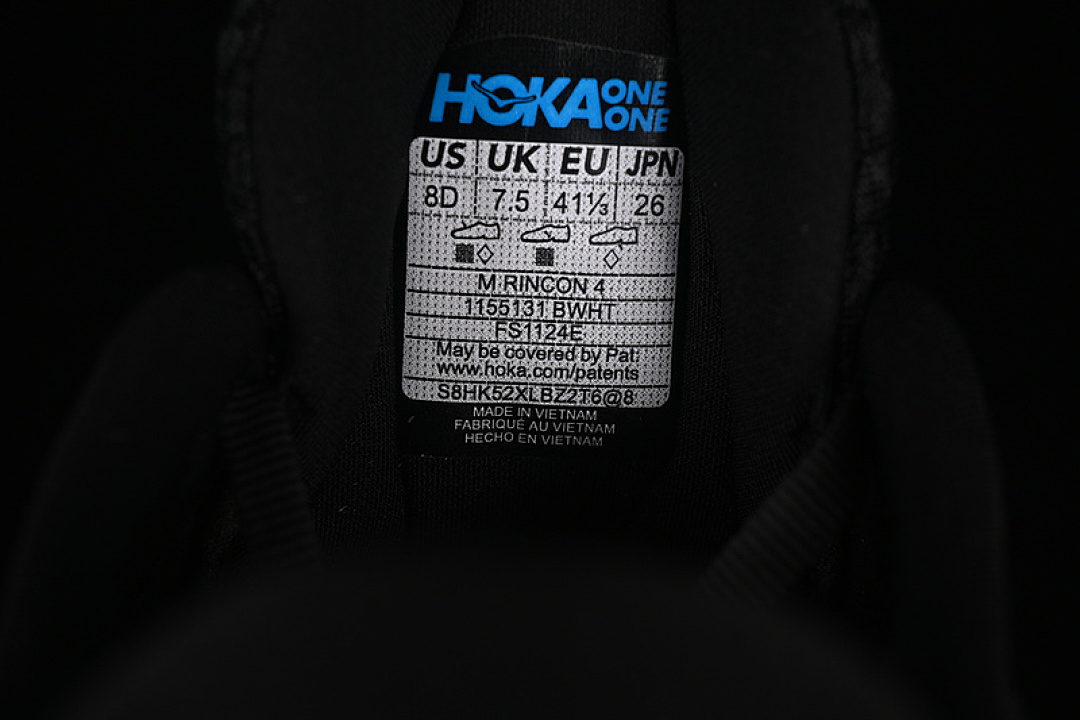 On Running [1155131 BWHT]-[HOKA ONE RINCON 4 WHITE/BLACK]-[WOMAN:36-39]-[MAN:40-46] - Image 6