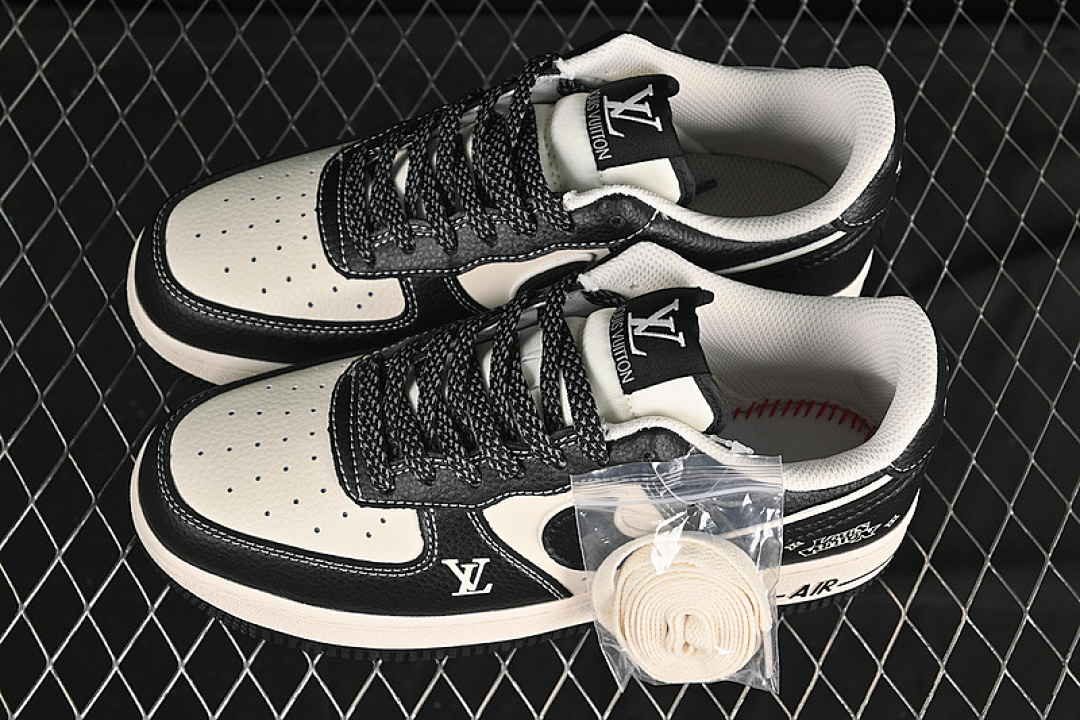 Nike [HJ3188-006]-[AIR FORCE 1 07 LOW LV BEIGE/BLACK]-[WOMAN:36-39]-[MAN:40-45] - Image 11