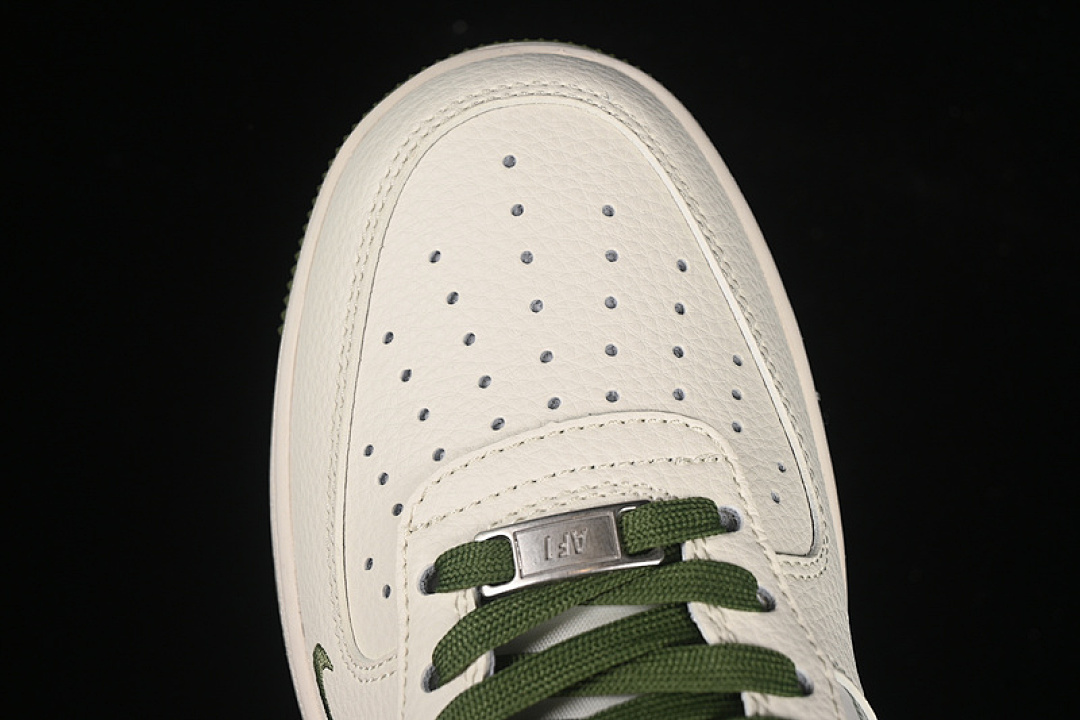 Nike [XX3168-148]-[AIR FORCE 1 07 LOW SUPREME WHITE/GREEN]-[WOMAN:36-39]-[MAN:40-45] - Image 10