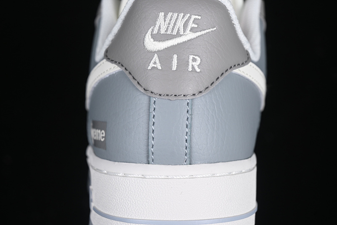 Nike [DM6688-023]-[AIR FORCE 1 07 LOW SUPREME WHITE/GREY/RED]-[WOMAN:36-39]-[MAN:40-45] - Image 7
